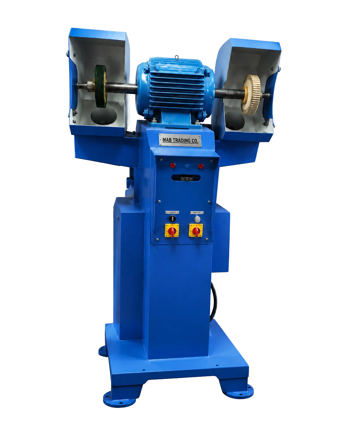 Vertical Buffing Machine with Dust Collector